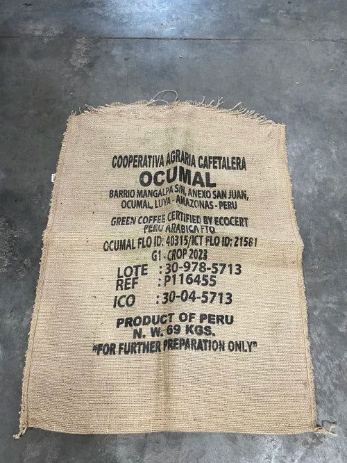 Burlap Coffee Bag