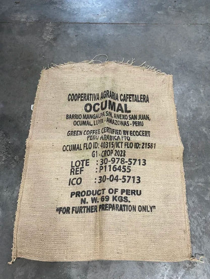 Burlap Coffee Bag